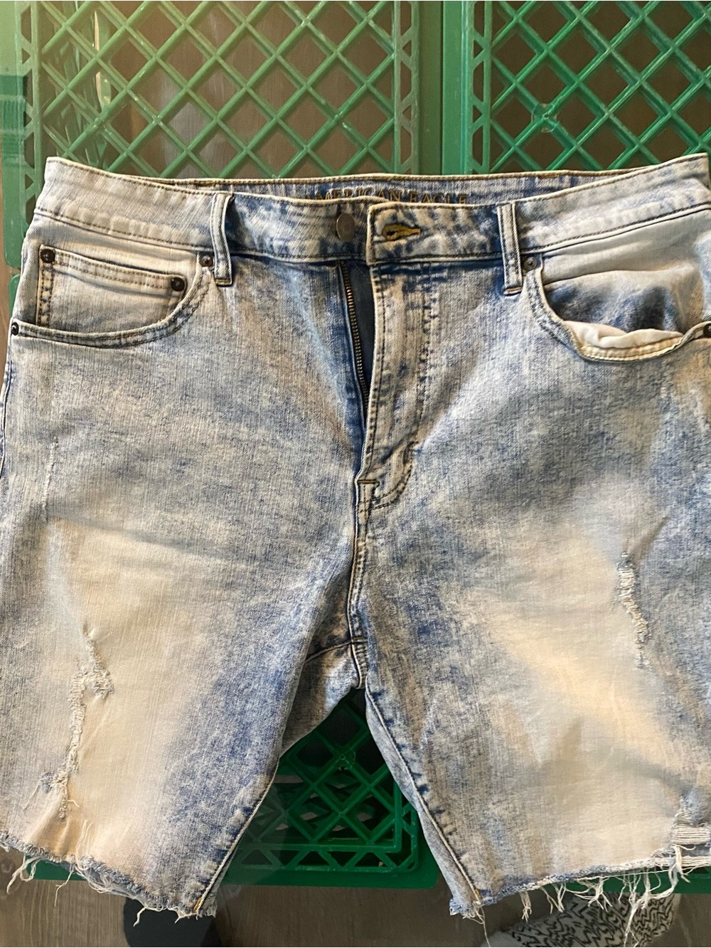 America Eagle Jean Shorts